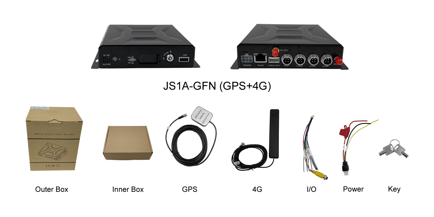 SD Card Mobile DVR JS1A (V2) Accessories