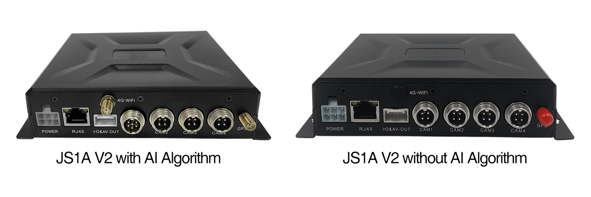 SD Card Mobile DVR JS1A (V2) Rear Panel Interfaces