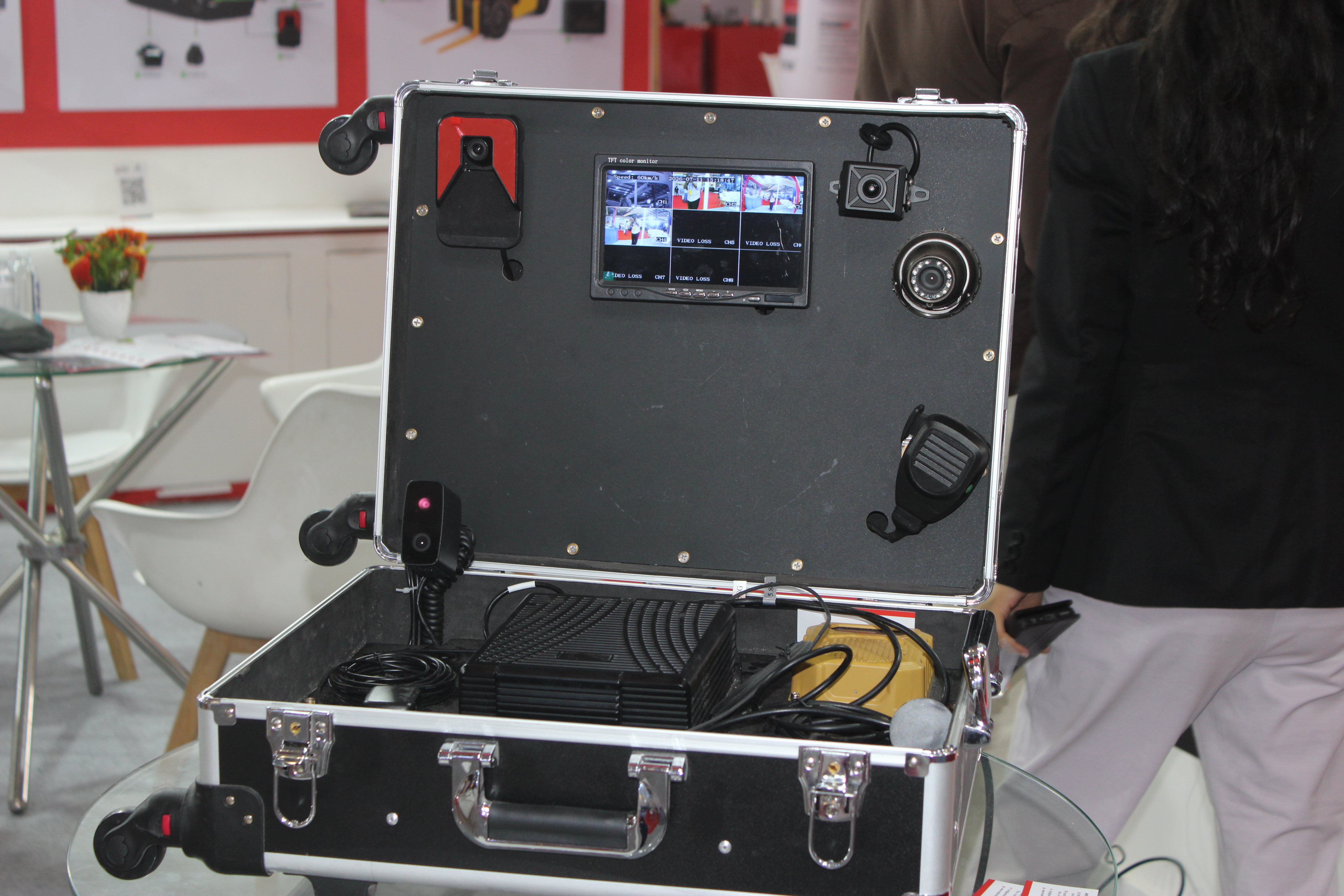 Portable AI MDVR Briefcase Demo System